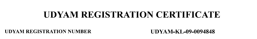 Udyam Registration Certificate
